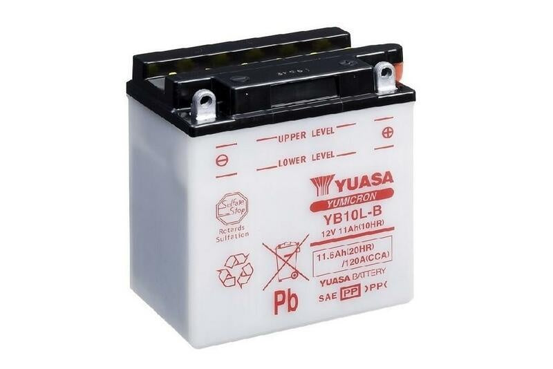 Accu Conventioneel zonder zuurpakket - YB10L-B