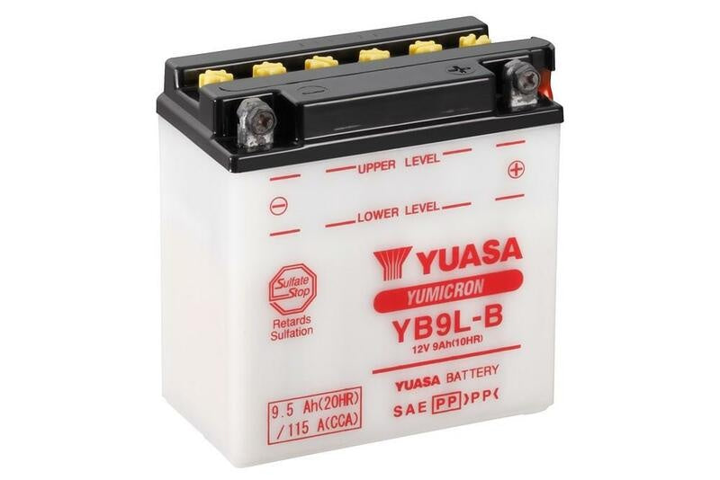 Accu Conventioneel zonder zuurpakket - YB9L-B