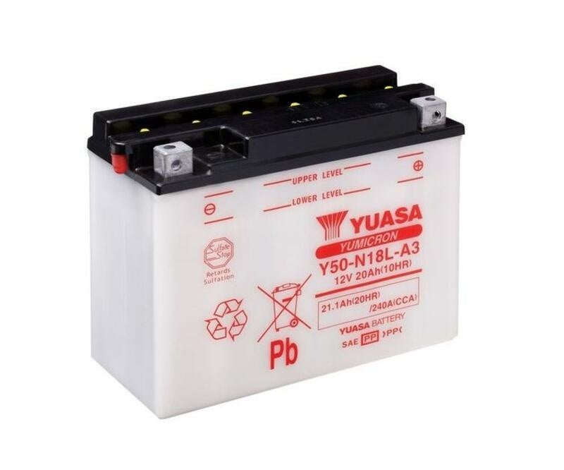 Accu Conventioneel zonder zuurpakket - Y50-N18L-A3