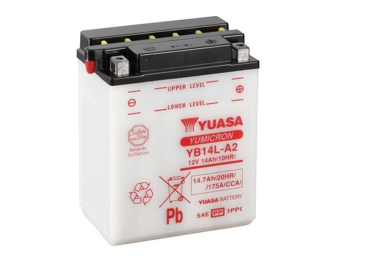 Accu Conventioneel zonder zuurpakket - YB14L-A2
