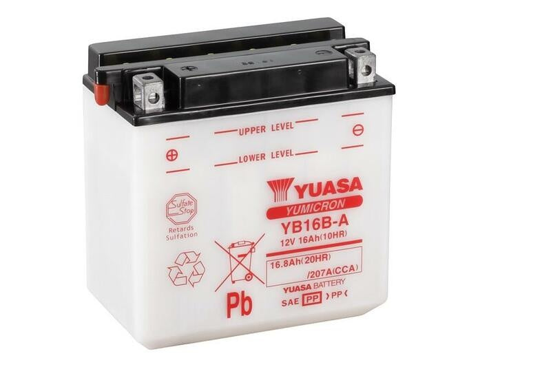 Accu Conventioneel zonder zuurpakket - YB16B-A