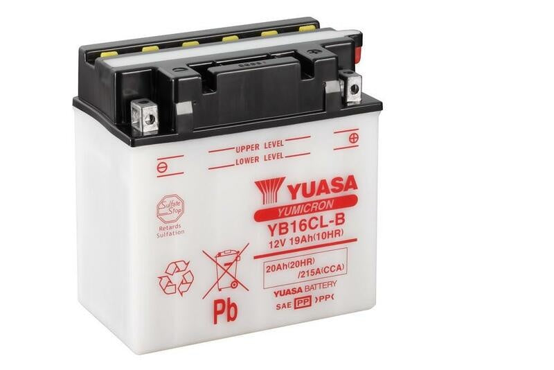 Accu Conventioneel zonder zuurpakket - YB16CL-B