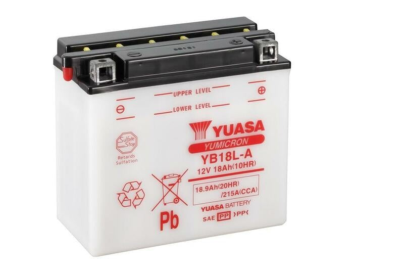 Accu Conventioneel zonder zuurpakket - YB18L-A