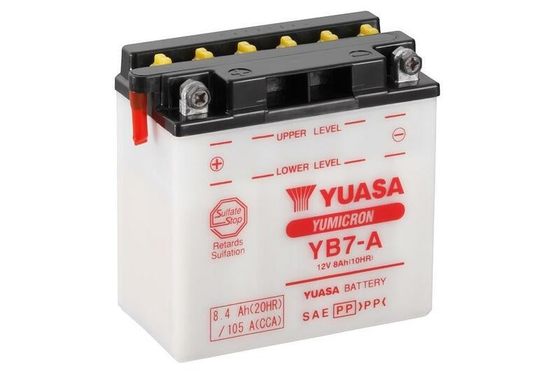 Accu Conventioneel zonder zuurpakket - YB7-A