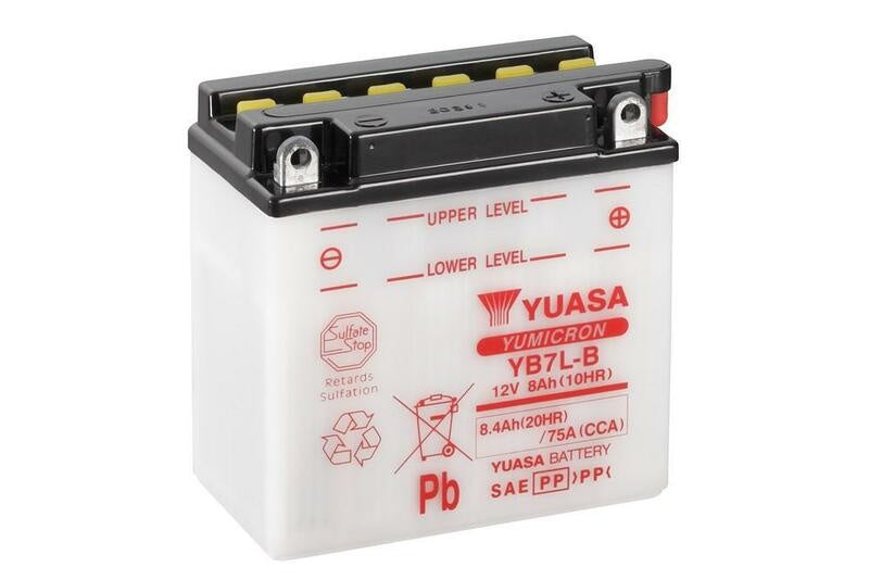 Accu Conventioneel zonder zuurpakket - YB7L-B