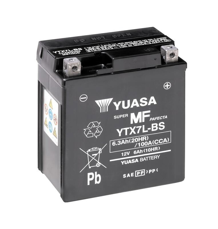 Accu Onderhoudsvrij met zuurpakket - YTX7L-BS