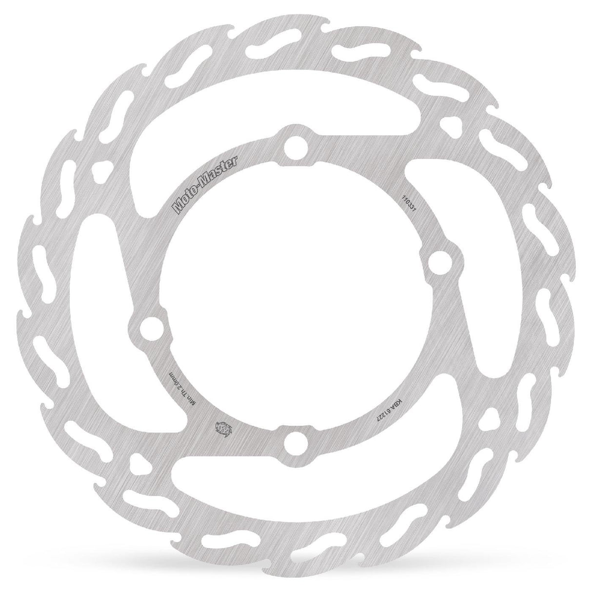 Remschijf Flame front/rear KTM Husqvarna 50 160mm 110331