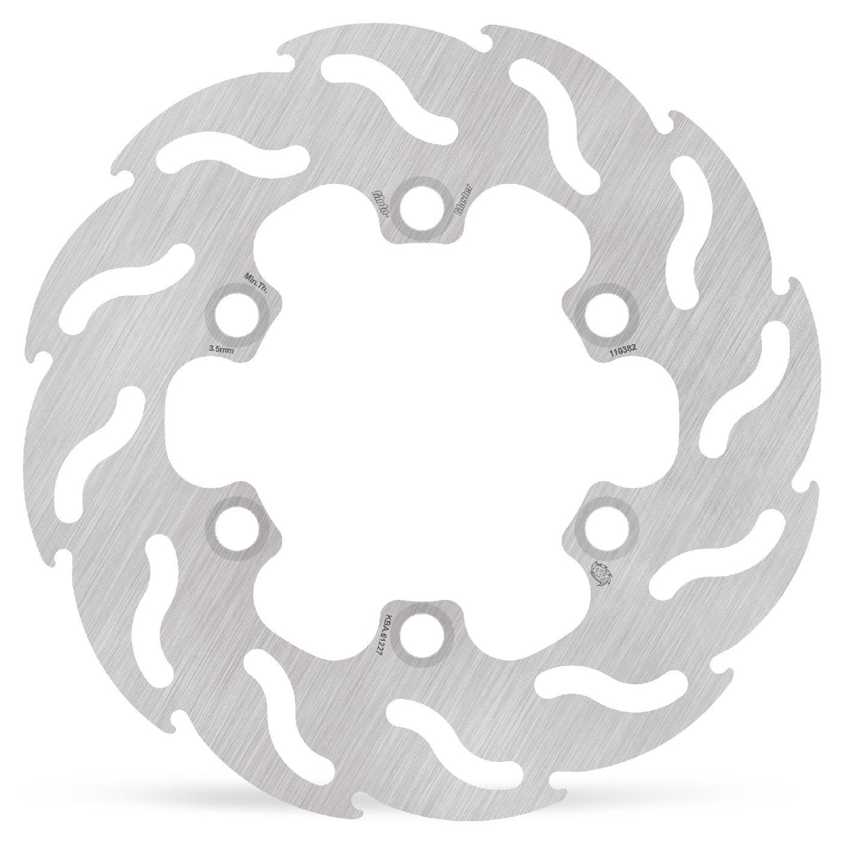 Remschijf Flame rear 190mm Kawasaki KLX 125 110382
