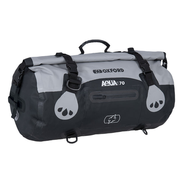 Oxford Aqua T-70 Roll Bag Grey/Black 70L