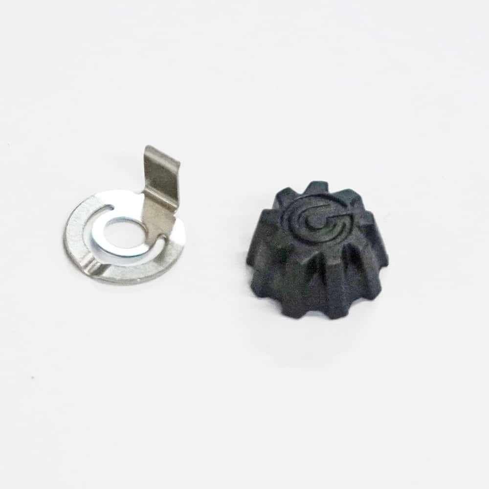 Knob and spring kit for lever adjustment