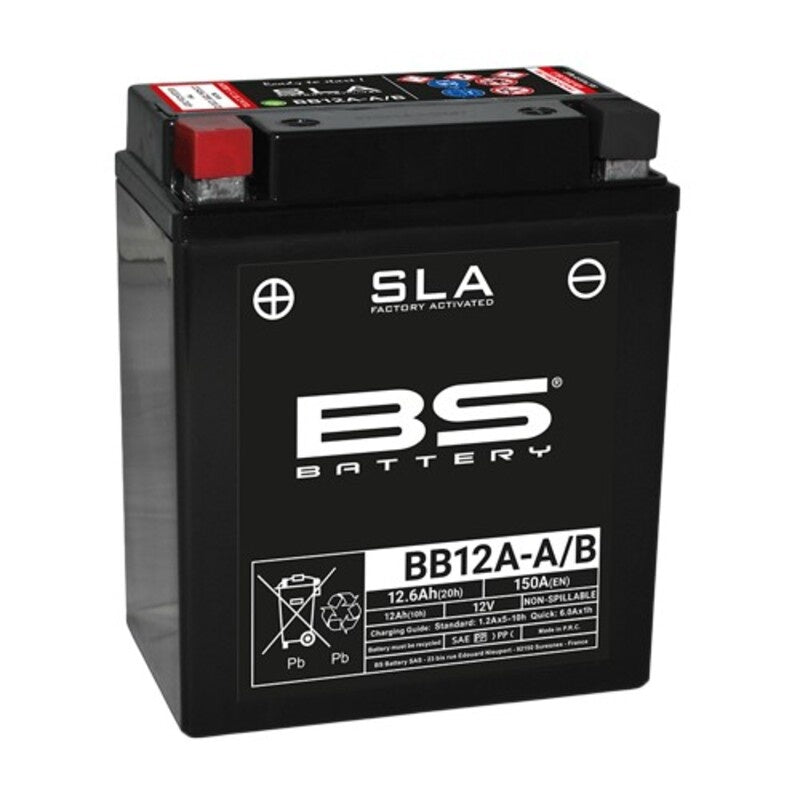 SLA Accu Onderhoudsvrij - BB12A-A/B FA