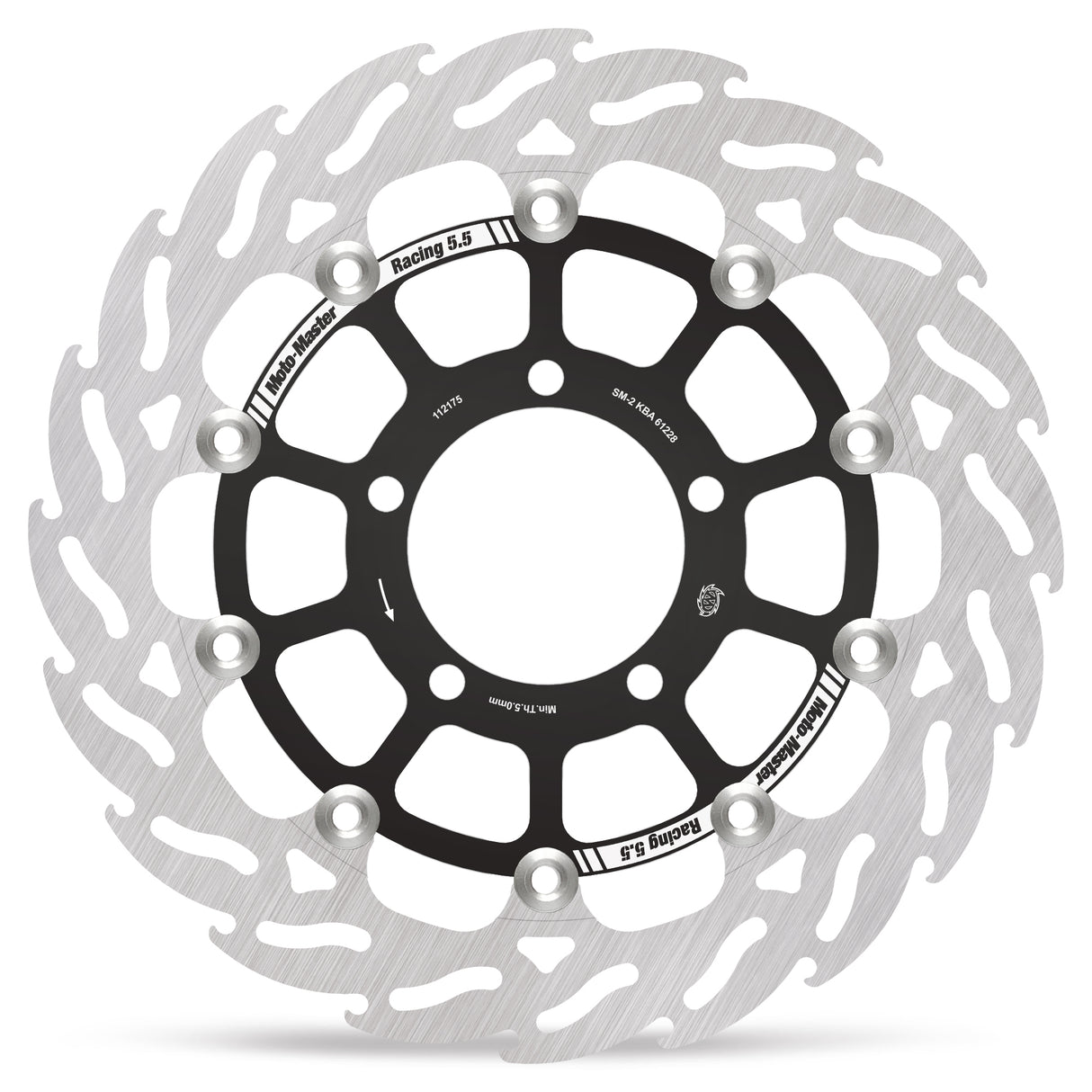 Moto-Master Racing Flame front disc left Triumph: Daytona 675 ABS 112175 - Moto-Master 112175