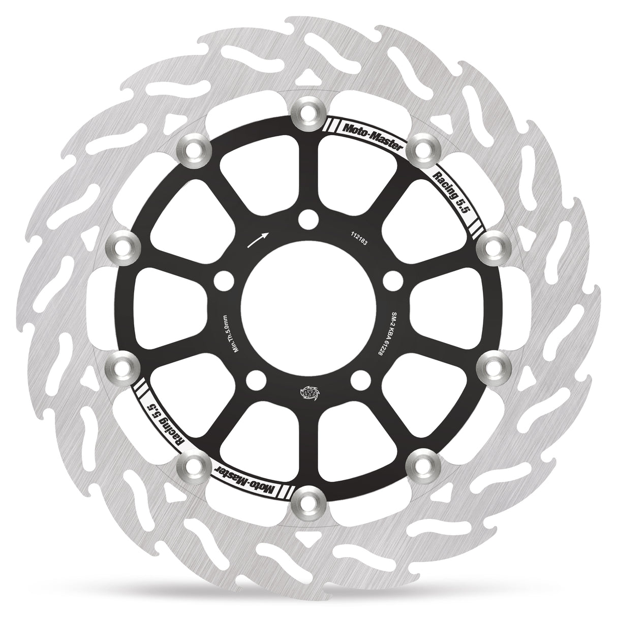 Moto-Master Racing Flame front disc right Suzuki: GSX-R 600-750-1000 112183 - Moto-Master 112183