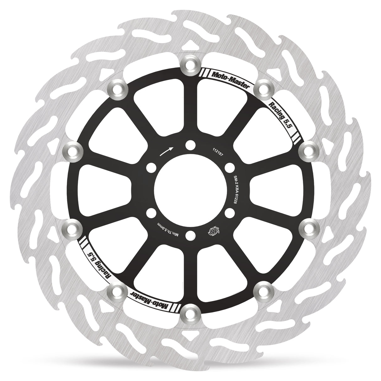 Moto-Master Racing Flame front disc right BMW: HP4 112197 - Moto-Master 112197