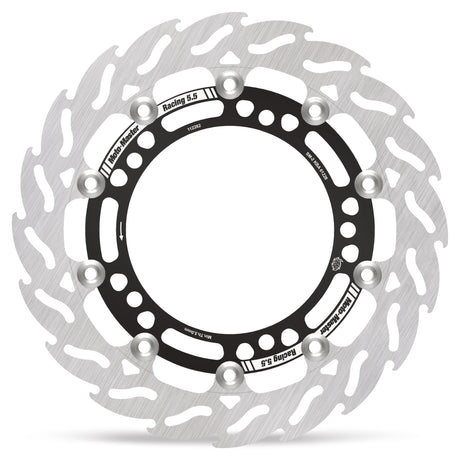 Moto-Master Racing Flame front disc left Kawasaki: Z650/900, Ninja 650 2017--> 112282 - Moto-Master 112282
