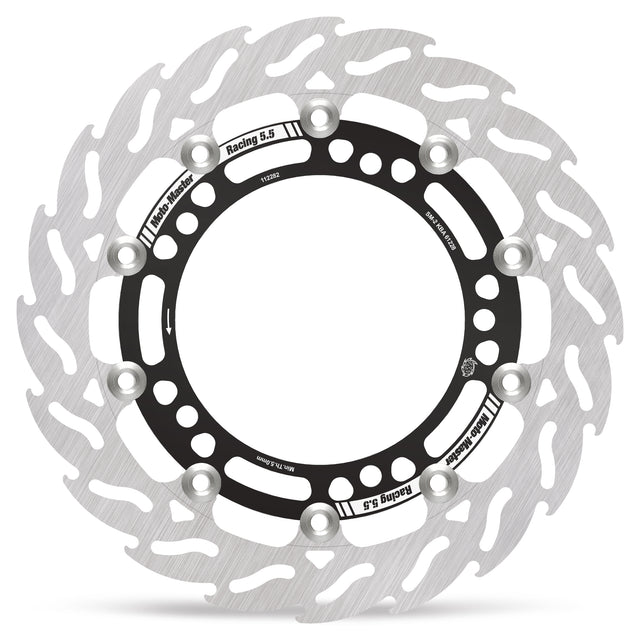 Moto-Master Racing Flame front disc left Kawasaki: Z650/900, Ninja 650 2017--> 112282 - Moto-Master 112282