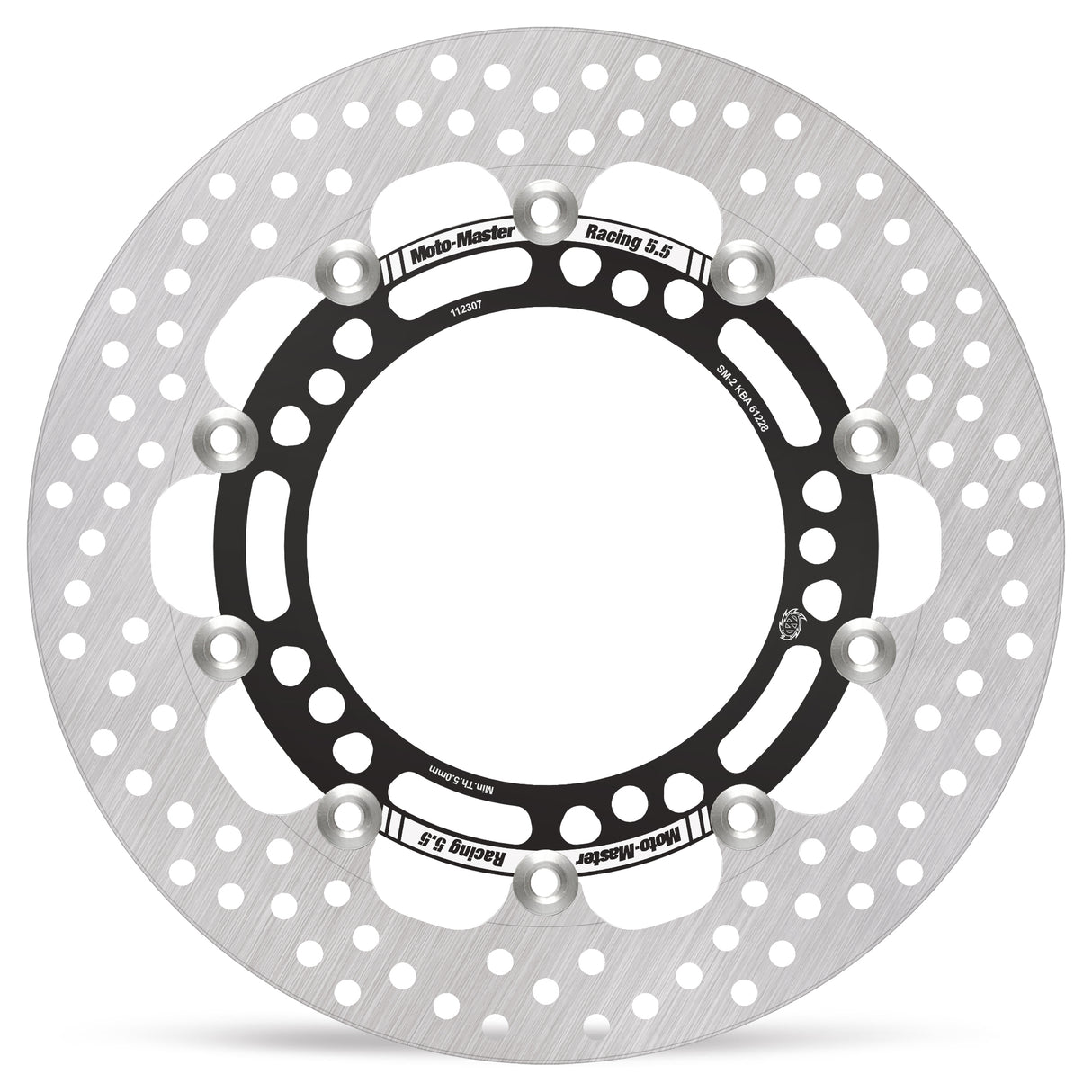 Moto-Master Racing Halo front disc right Kawasaki: Ninja 400 2018--> 112307 - Moto-Master 112307