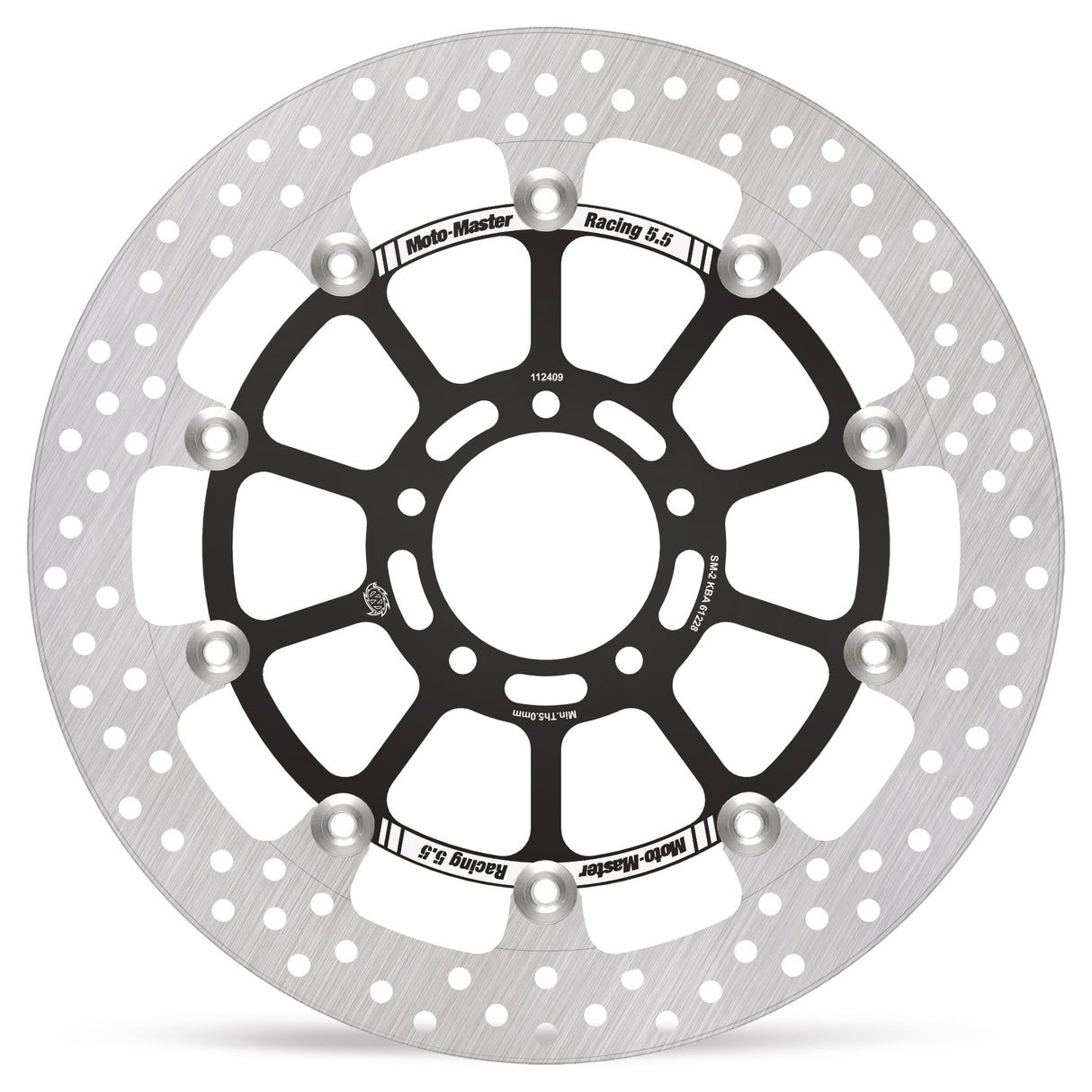 Moto-Master Racing Halo front disc left Ducati: Hypermotard 698 112409 - Moto-Master 112409