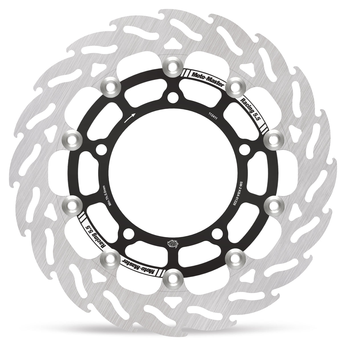 Moto-Master Racing Flame front disc right Suzuki: V-Strom 800 DE, GSX-8R 112411 - Moto-Master 112411