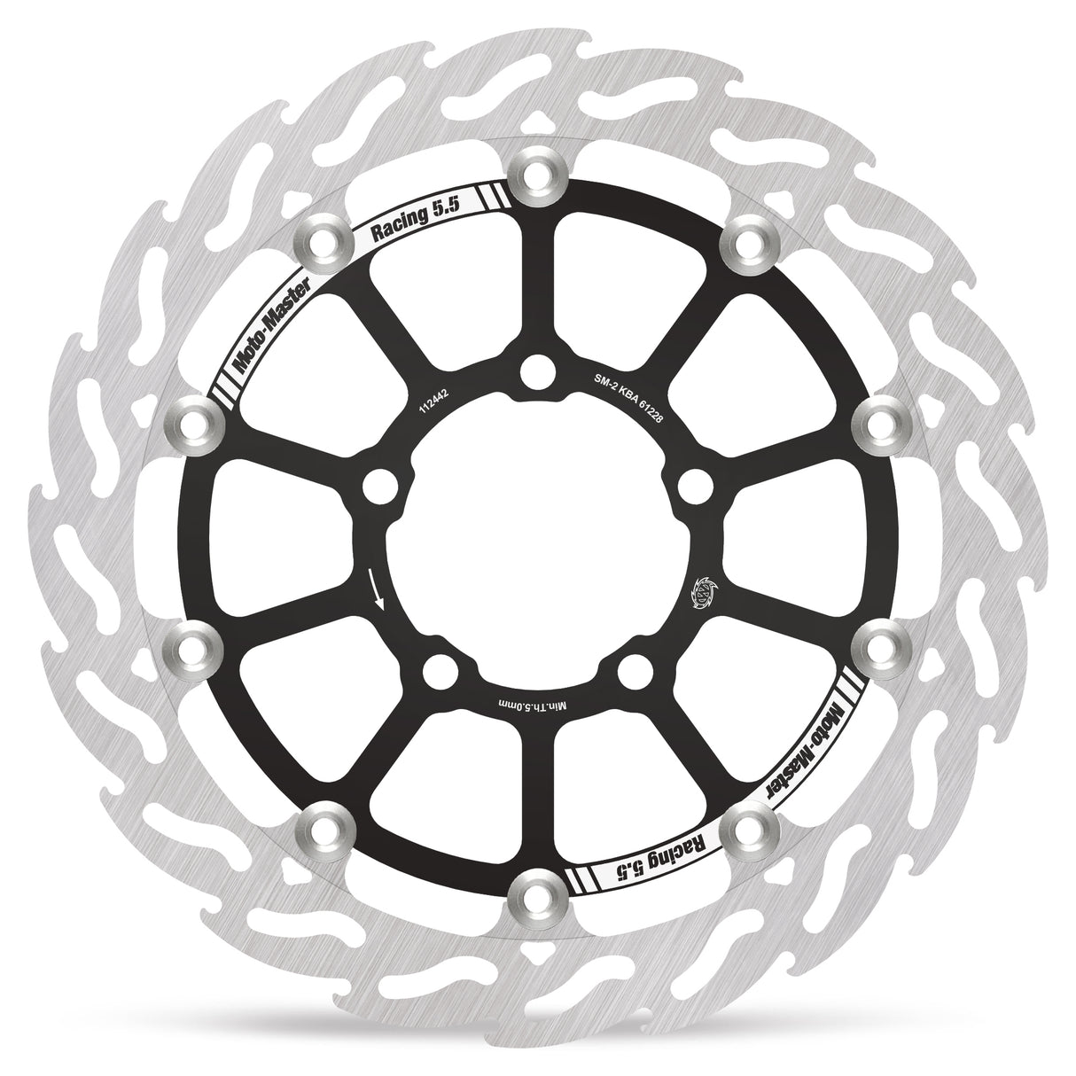 Moto-Master Racing Flame front disc left Triumph: Daytona 660 112442 - Moto-Master 112442