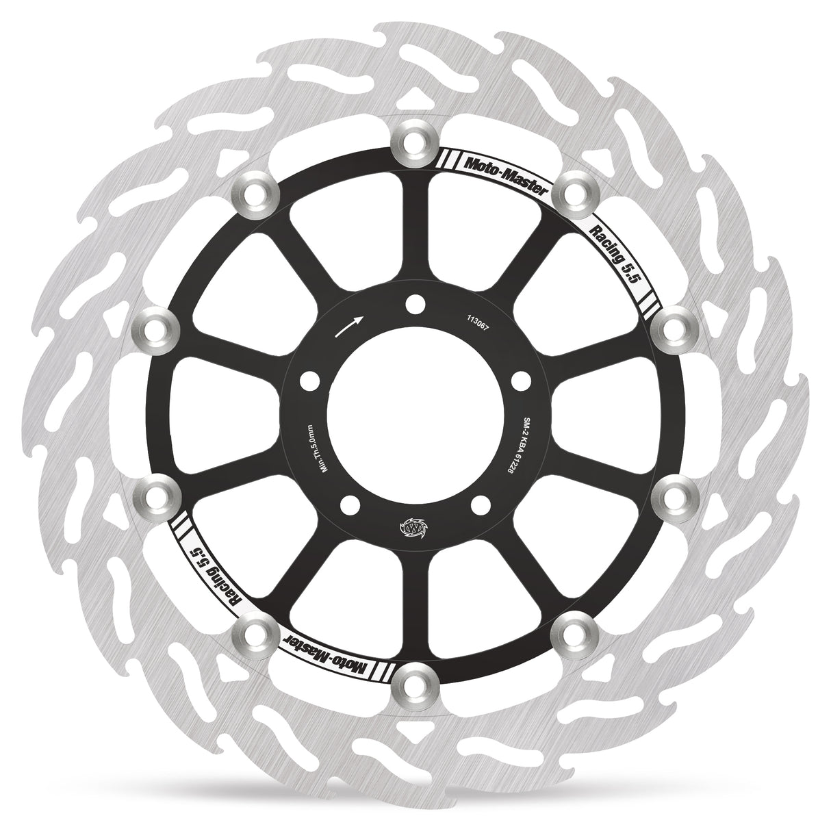 Moto-Master Racing Flame front disc right Ducati: 749, 999 113067 - Moto-Master 113067