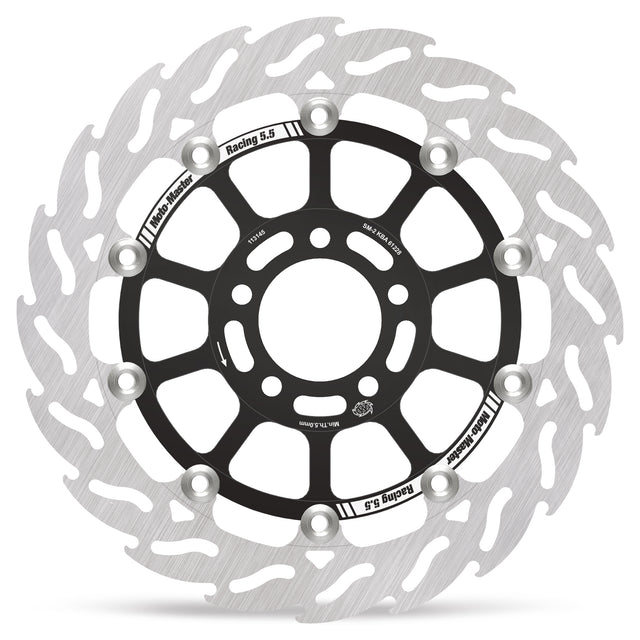 Moto-Master Racing Flame front disc left Kawasaki: ZX, ZR, ZZR, GPZ 113145 - Moto-Master 113145