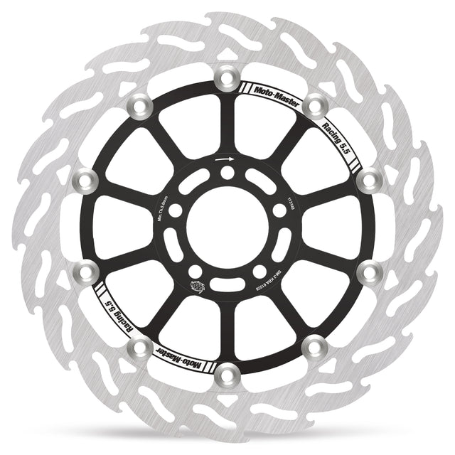 Moto-Master Racing Flame front disc right Kawasaki: ZXR750, ZZR1100-1200 113148 - Moto-Master 113148
