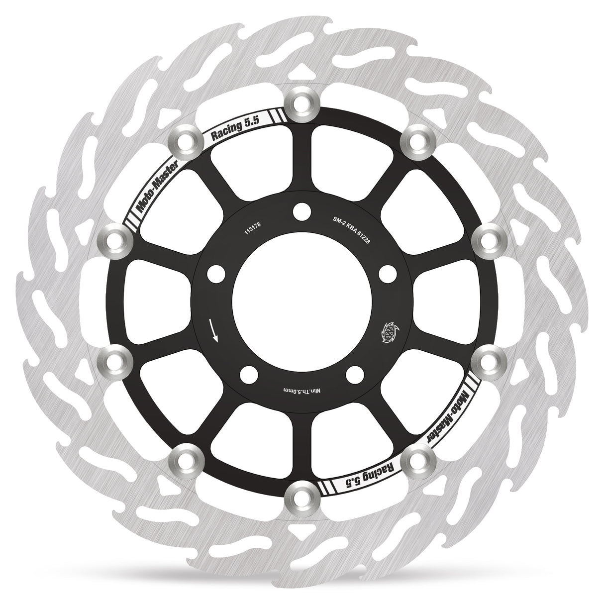 Moto-Master Racing Flame front disc left Triumph: Speed Triple, Tiger 1050, Tiger Sport 113178 - Moto-Master 113178