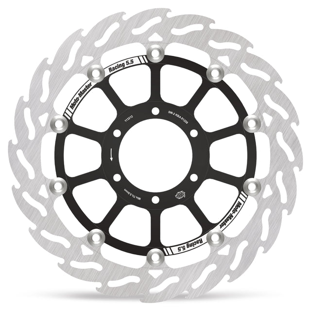 Moto-Master Racing Flame front disc left BMW: S1000RR K67 2019--> HP/Carbon wheel 113212 - Moto-Master 113212