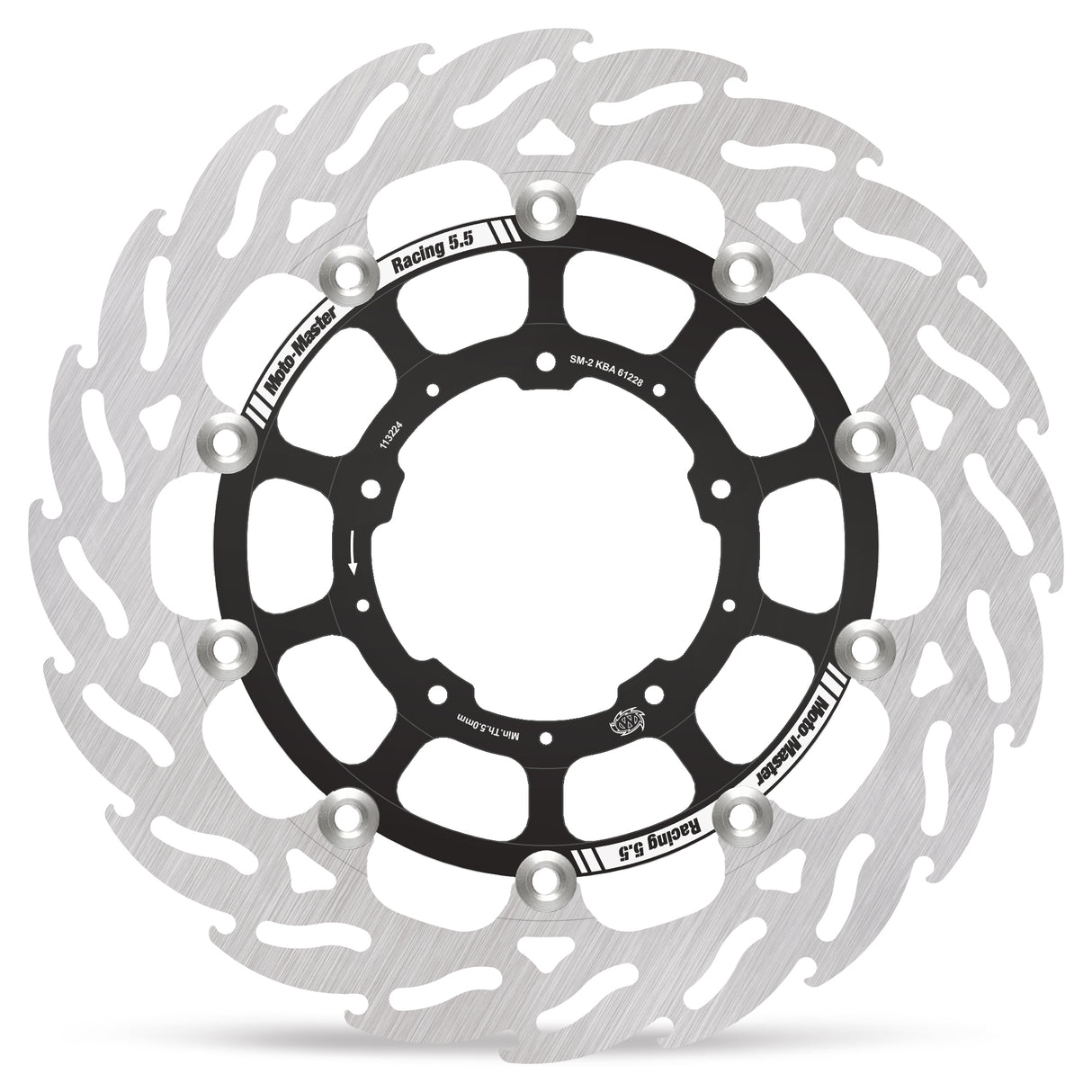 Moto-Master Racing Flame front disc left Honda: CB 1000 R ABS / CB 1000 R+ 113224 - Moto-Master 113224