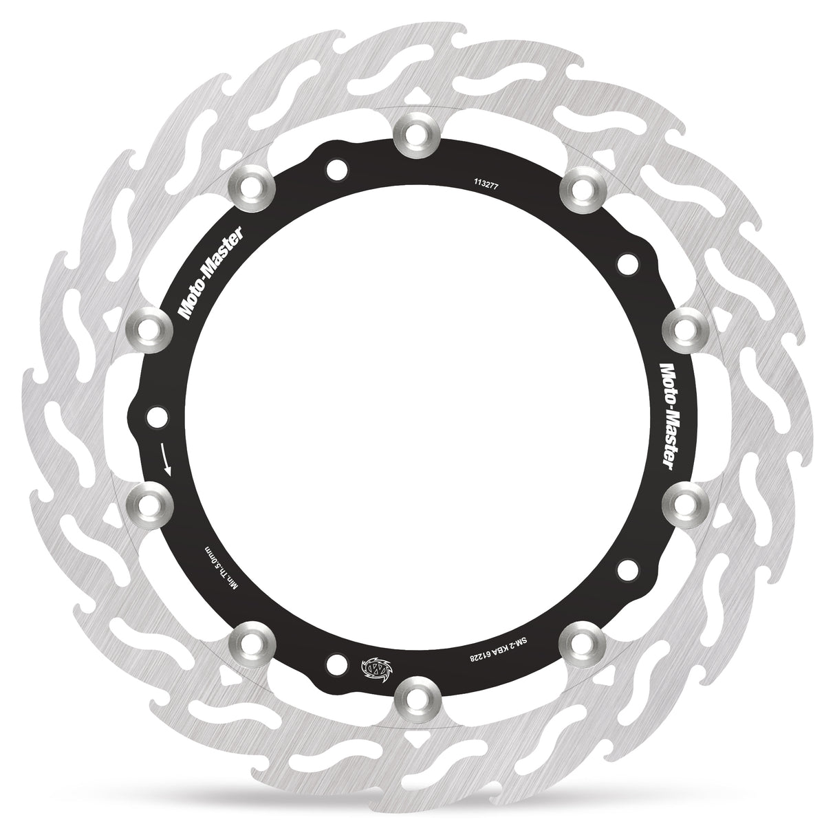 Moto-Master Racing Flame front disc left BMW: R1300GS Cast/Spoke wheel 113277 - Moto-Master 113277