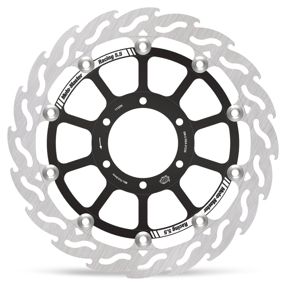 Moto-Master Racing Flame front disc left BMW: R1300GS Forged Enduro wheel 113285 - Moto-Master 113285