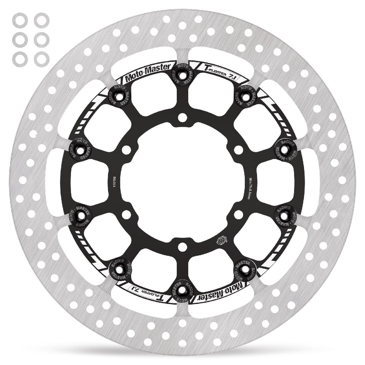 Professional Halo T-Floater 7.1mm front disc Suzuki: GSXR 1000/R 2017 -