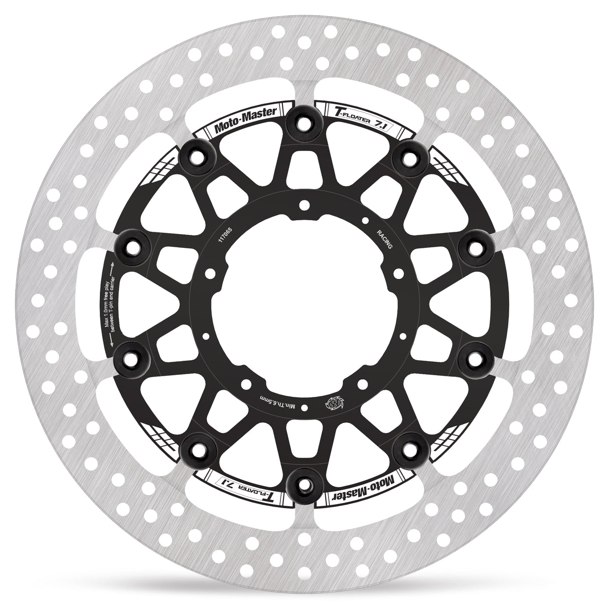 Moto-Master Prof. Halo front disc Honda: CBR1000RR-R,SP (T-floater 320x7.1x30mm) 117065 - Moto-Master 117065