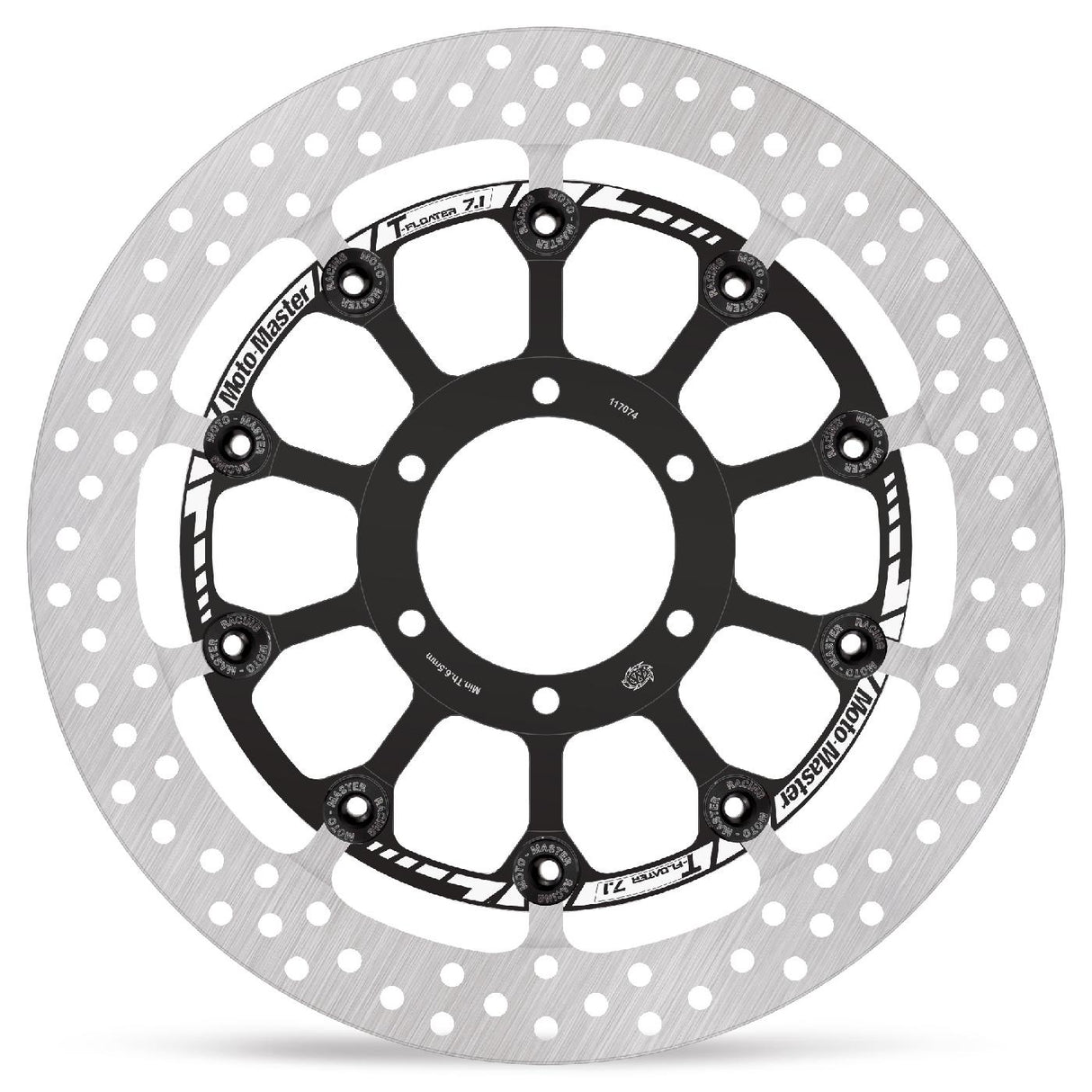 Professional Halo T Floater 7.1 disc BMW: S1000RR Carbon wiel