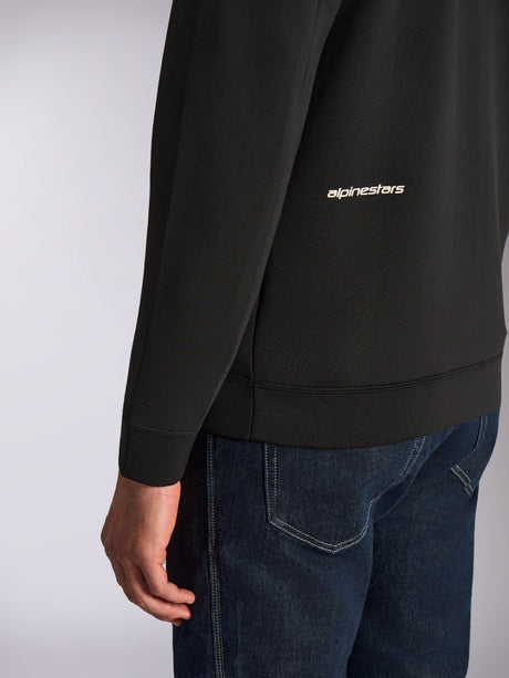 Alpinestars Cypher Hoodie Zwart, detail