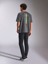 Alpinestars Overhang T-shirt Grijs, schuin achteraanzicht