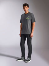 Alpinestars Overhang T-shirt Grijs, schuin vooraanzicht
