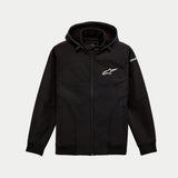 Alpinestars Primary Motorjas Zwart, vooraanzicht