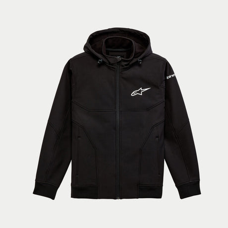 Alpinestars Primary Motorjas Zwart, vooraanzicht