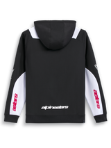 Alpinestars Session v3 Fleece Hoodie Zwart, wit en rood, productfoto 7