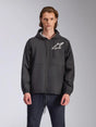 Alpinestars Speeder Chromium Windbreaker Motorjas Zwart en wit, productfoto 1
