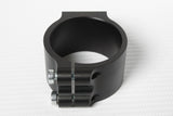 Clip-Ons Handlebars 52mm Type Verhoogd 28mm Zwart Geanodiseerd