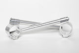 Clip-Ons Handlebars 48mm Type Sport Zwart Geanodiseerd Of Zilver