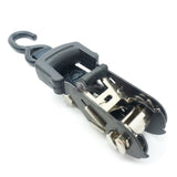 2 spanbanden met Zwart ratelspanner