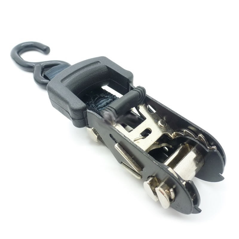 2 spanbanden met Zwart ratelspanner