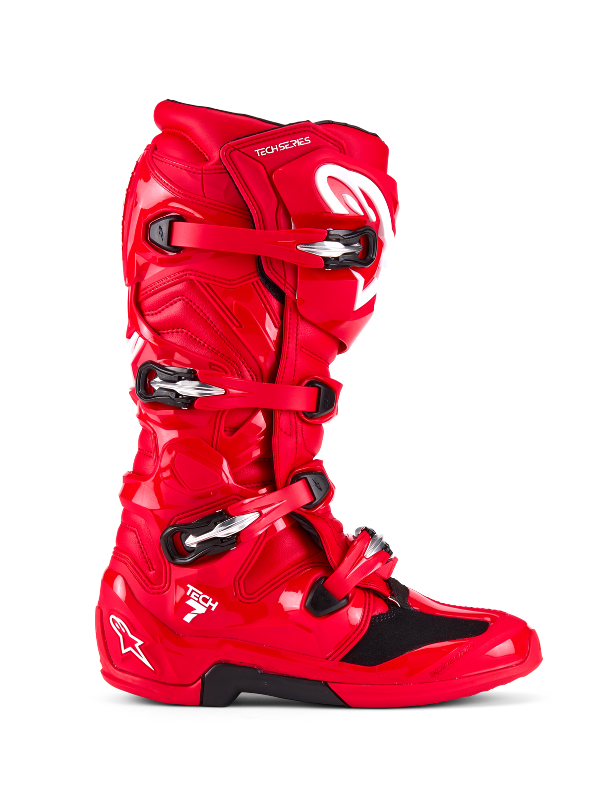 Crosslaarzen Tech 7 Rood 2025