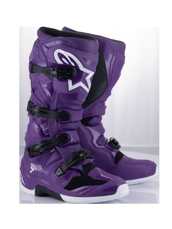 Crosslaarzen Tech 7 Purple Paars 2025