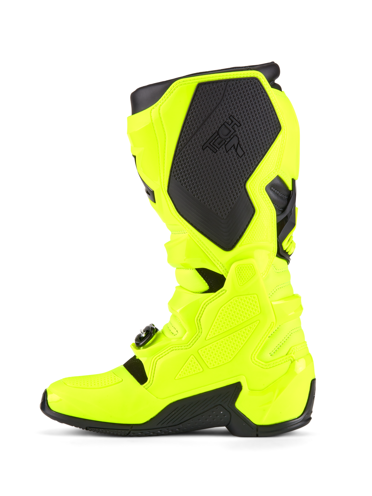 Crosslaarzen Tech 7 Fluo geel / Zwart 2025