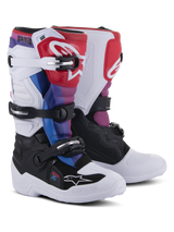 Alpinestars Tech 7s Junior Crosslaarzen Wit en zwart, vooraanzicht